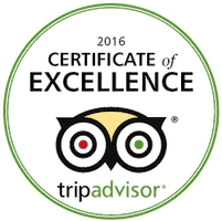 TripAdvisor 2016 Certificate of Excellence